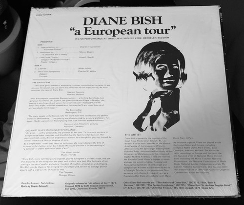 Diane Bish – A European Tour LP Record (1979) Ltd Ed Classical Organist RARE NEW - Picture 2 of 3