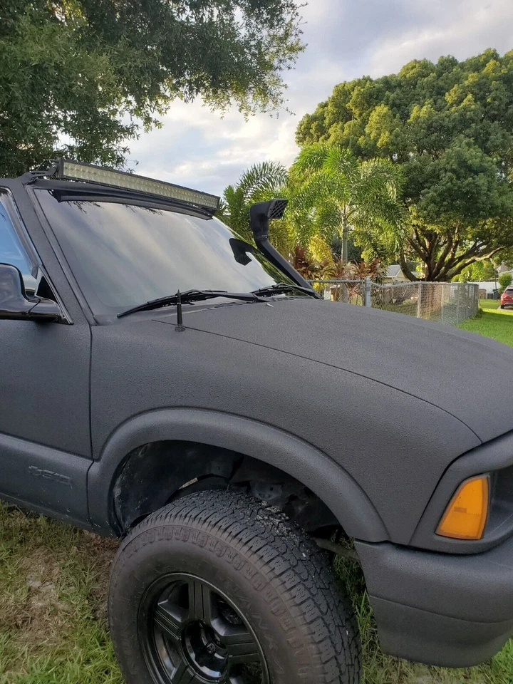 Mástil de antena negro de 4,25 pulgadas Power Rod Radio AM/FM para Chevrolet S10 1982-2004 Foto 4 de 4