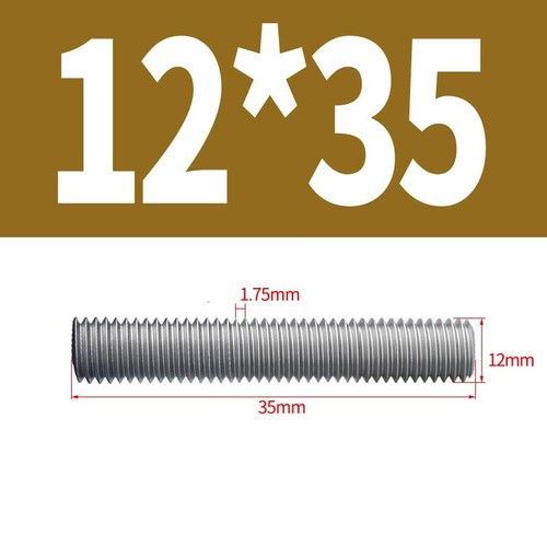 A2 Stainless Steel Threaded Rod Full Thread Studding Bar M10 M12 M14 M16 M18 M20 - Picture 34 of 133