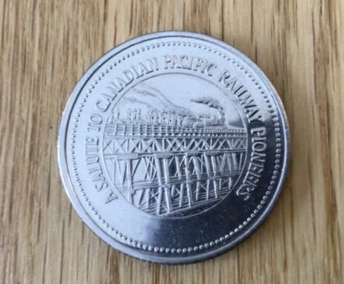 canadian pacific railways pioneer coin - Picture 2 of 2