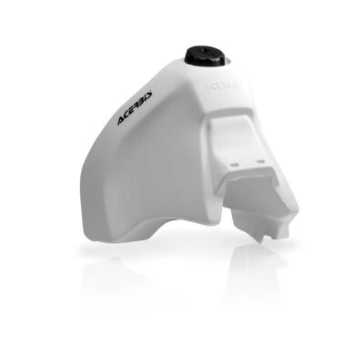 ACERBIS Réservoir Essence 16 Litres Blanc Pour Suzuki 350 DR 1990-1999 - Photo 1/4
