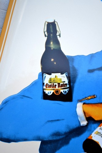 Emailschild BIER MOTTE-CORDONNIER Emailschild Emailschild - Bild 3 von 5