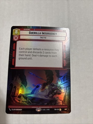 Star Wars Unlimited, Twilight - Guerilla Insurgency Hyperspace Foil