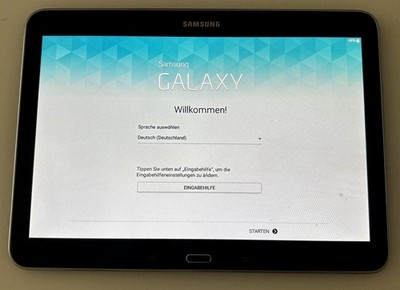 Samsung Galaxy Tab4 Tablet, 16GB, Schwarz