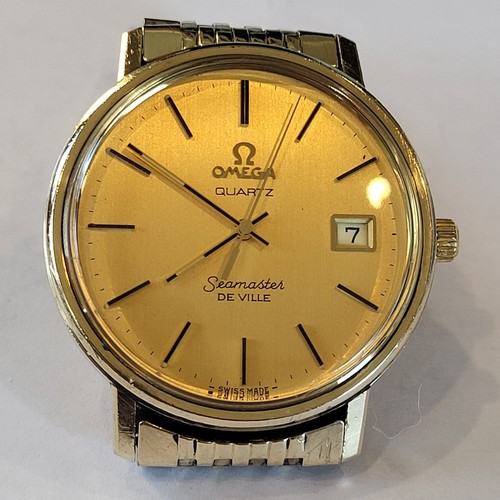 O64 Minty 1977 OMEGA men’s SEAMASTER De VILLE BEADS RICE BRACELET! BEAUTIFUL! - Picture 2 of 18