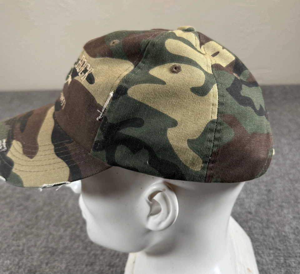 Boné Hanging Rock Stokes County chapéu alça traseira camuflagem bordado masculino - Imagem 3 de 4