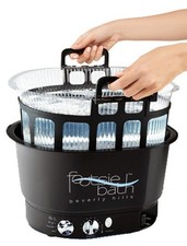 Footsiebath Pedicure Spa and Disposable Liner System Footsie Bath Foot Spa Nails