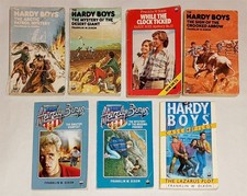 7 x Hardy Boys Books 2 6 10 19 22 32 Case Files 4 Franklin W Dixon Lot Vintage