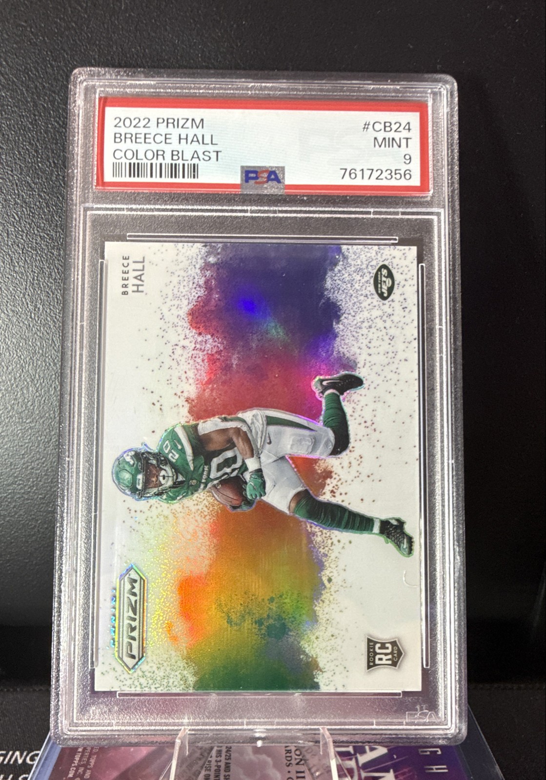 2022 Panini Prizm - Color Blast Breece Hall #CB-24 (RC)