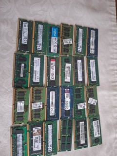 Joblot Bundle 24 Modules of SODIMM Laptop Memory Mostly 8GB