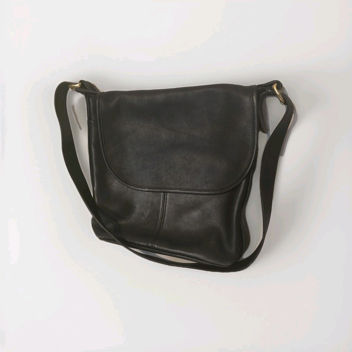 Vintage Coach Bag Leather Shoulder Bag – Style 4115 – Made in USA