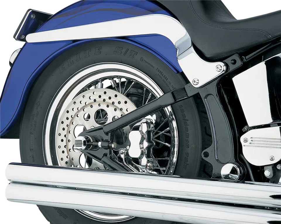 Kit de pinça de freio traseira Hawg Halters Inc 4 pistões - motocicleta cromada RKSTCC500 - Imagem 3 de 4