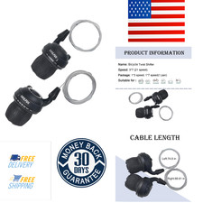 Twist Grip Shifter 3x7 3x6 MTB Pair