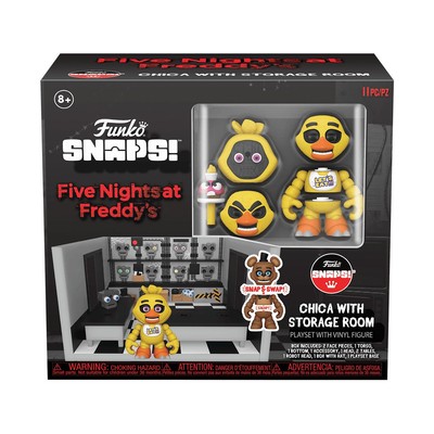 Funko Snaps! Fnaf Chica Mit Aufbewahrung Zimmer Spielset Vinyl Figur FK64922