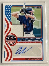 2025 Panini USA Baseball Stars & Stripes Alex Harrington 16U/17U Auto #NTS-AH