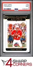 2005 TOPPS #352 TOM BRADY PATRIOTS PSA 9