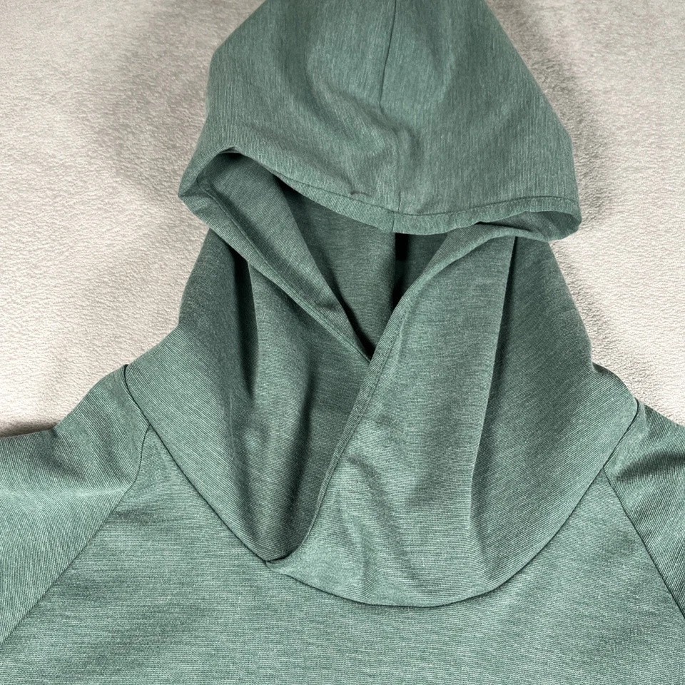 Толстовка с капюшоном легкая мужская Nike Air Jordan 23 Lux L/S реглан топ длина XL зеленый камень - Изображение 4 из 4