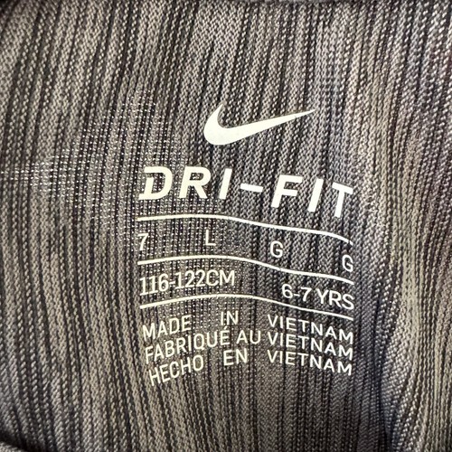 Lot of 2: Boys Adidas Jogger Sweatpants (7) & Nike Dri-Fit Gray T-Shirt (7) - Picture 7 of 8