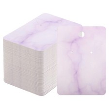 Card Display Earring, 200pcs for Hanging Earrings Style 5, Purple