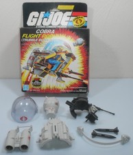1985 Cobra Flight Pod Trubble Bubble in Box G.I. GI Joe 3.75 ARAH  100  Complete