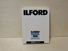 Ilford Delta 100 4x5 in Box, 25 Sheets, Expired 01/2025, Refrigerated USA Seller