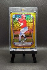 2026 Bowman Baseball #BCP-33 Coy James 1st Bowman Chrome Gold Shimmer /50
