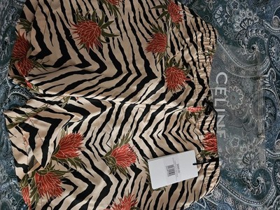 $895.00 NEW AUTHENTIC CELINE ANIMAL PRINT SWIMWEAR SIZE Medium