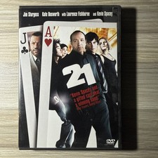 21 DVD 2008 Kevin Spacey Jim Sturgess Kate Bosworth