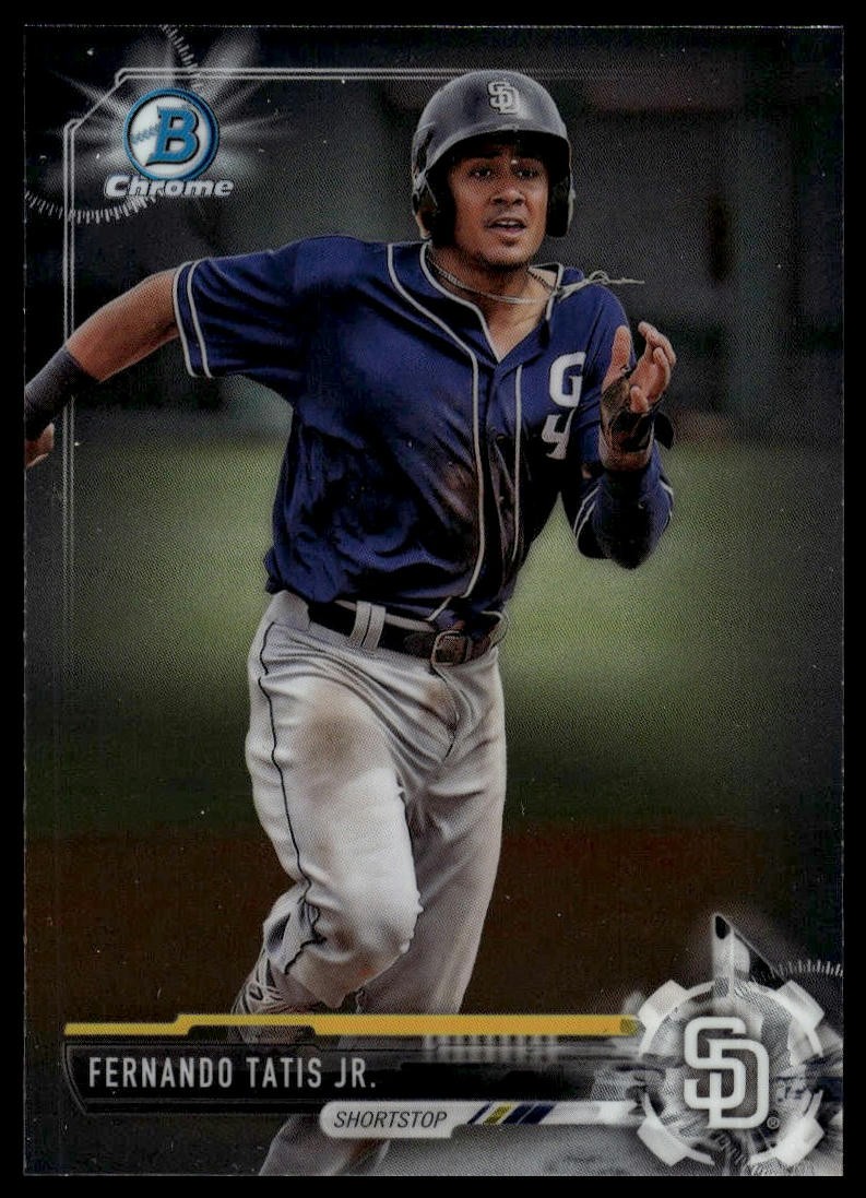 2017 Bowman Draft #BDC-71 Fernando Tatis Jr. Chrome