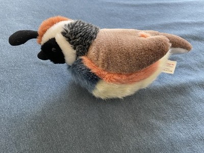 Wild Republic Audubon 9  Bird California Quail with Sound Plush Toy 2011