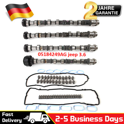For Jeep Dodge Chrysler Ram 3.6L 5184377AGCamshaft Rocker Arm Valve Lifters Kit