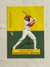 2025 Topps Archives 1964 Stand-Ups James Wood Rookie RC #64SU-3 Nationals