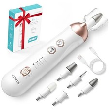 C30 Professional Manicure Pedicure Kit, 5-in Standard Grinder Set Bright White