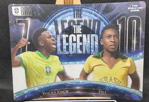 2026 Kayou Panini FIFA World Cup Vinicius Junior/Pele The Legend SSP Booklet