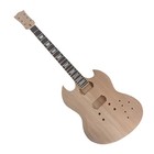 1set Guitar Kit Guitar Neck 22fret guitar Body Mahogany Set in Heel