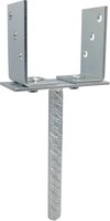 PfostenträGer Pfostenschuh Pfostenanker Dolle Riffeldolle 0-180Mm Anker Verzinkt