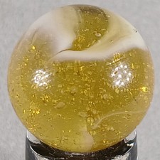 Vintage Peltier Rainbo Marble .61 Inches Near-Mint Condition Combined Shipping
