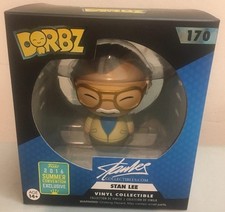 Figura exclusiva Funko Pop Dorbz Stan Lee #170 SDCC Convención de Verano 2016 Con