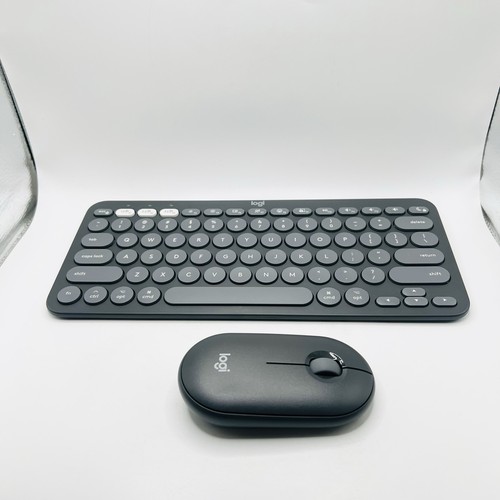 Logitech Pebble 2 Combo for Mac, Wireless Keyboard and Mouse, Slim, Quiet and Po - Picture 5 of 6