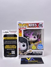 Paul Stanley Signed KISS Starchild 122 GITD Funko Pop w/ JSA COA