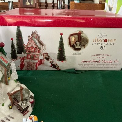 Department 56 Sweet Rock Candy Co. Gift Set North Pole Series