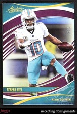 2025 Absolute Spectrum Purple #9 Tyreek Hill 2/5 Dolphins