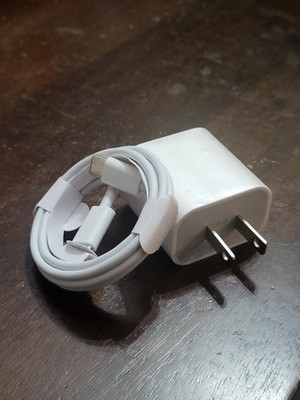 Fast Charge  20W  USB-C Power Adapter & USB-C Cable 3.3ft For Iphone & Samsung