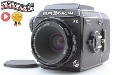 Meter Works MINT Zenza Bronica EC-TL Film camera Nikkor 75mm f2.8 From JAPAN