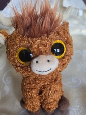 New For 2026 - 'TY Beanie Boos' Angus the Highland Cow' Soft plush Toy