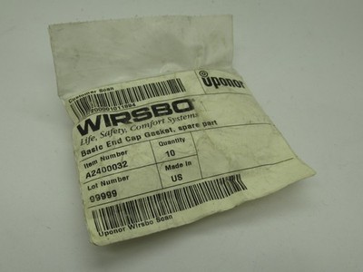 Uponor A2400032 Basic End Cap Gasket 10-Pack NWB