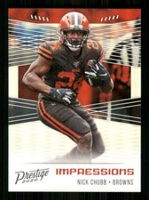 2020 Prestige Impressions #IM-NC Nick Chubb Cleveland Browns TW4868