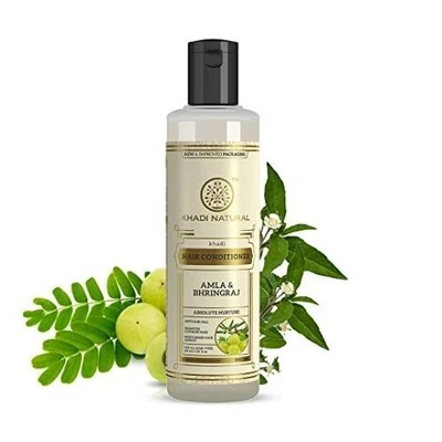 Khadi Amla Bhringraj Herbal Hair Conditioner Anti Hairfall Nourishing 210ml