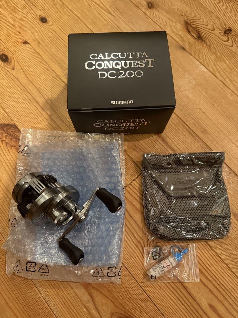 SHIMANO CALCUTTA CONQUEST DC200 リール Exsence ci4+3000xcalcutta