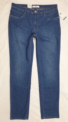 BRAX Mary Damen Jeans Ultralight Regular Fit Gr. 42 L32 blau  NEU